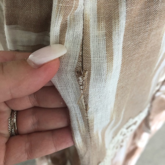 Hemant & Nandita Gurun Coverup Maxi Dress in Nude - Picture 9 of 9